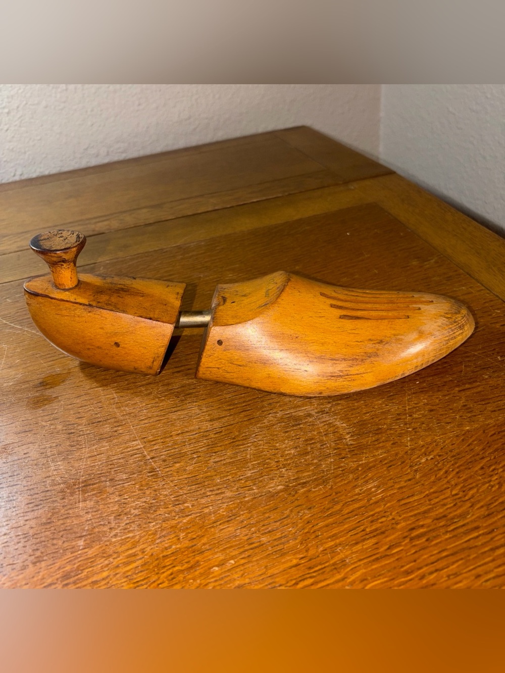 Vintage Wooden Shoe Tree Made In Yugoslavia